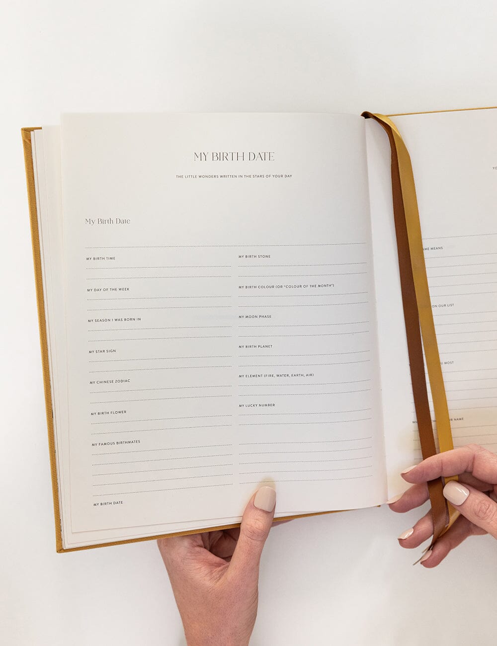 Heirloom Baby Memory Journal - Buttercup