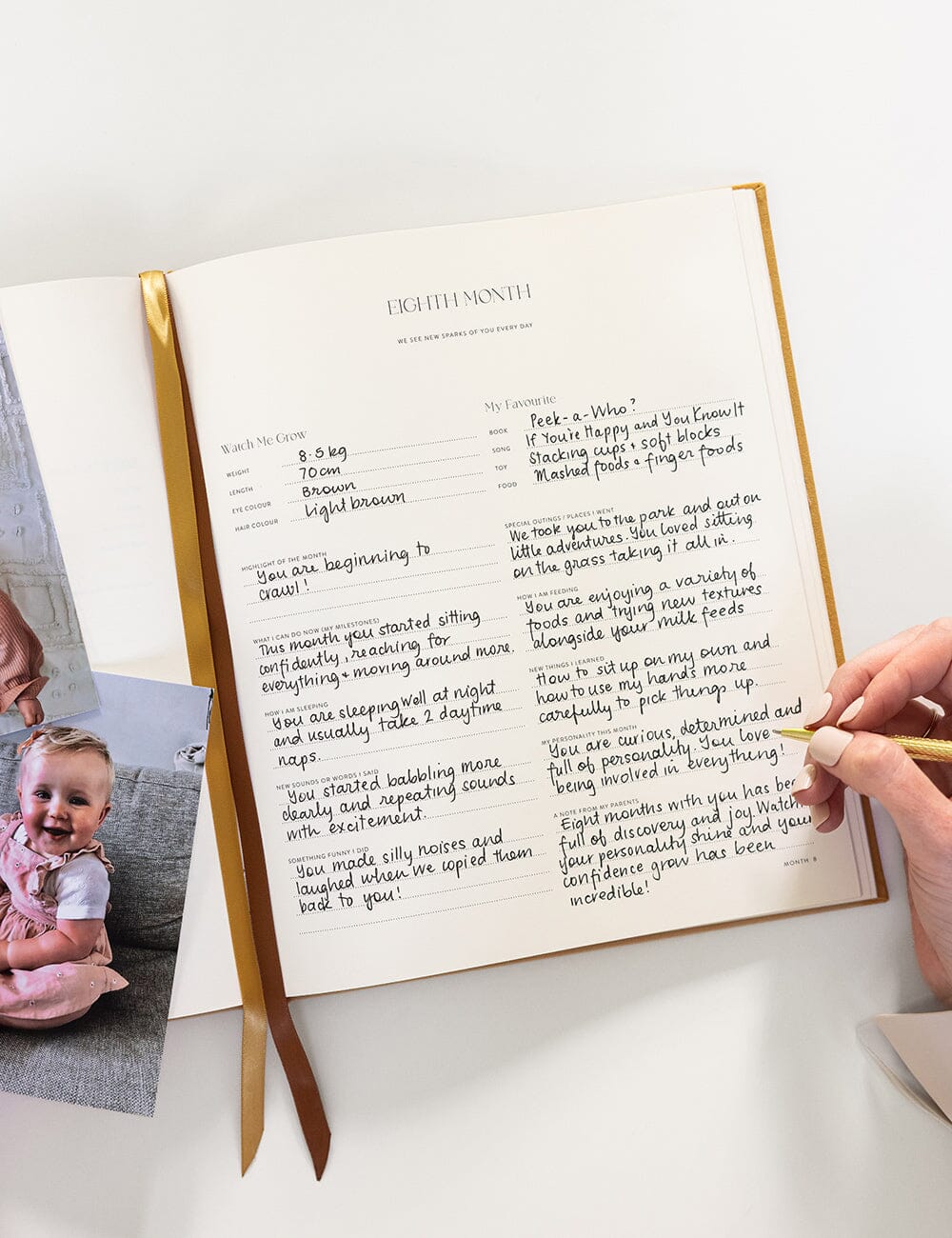 Heirloom Baby Memory Journal - Buttercup