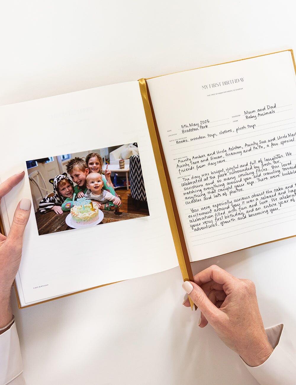 Heirloom Baby Memory Journal - Buttercup
