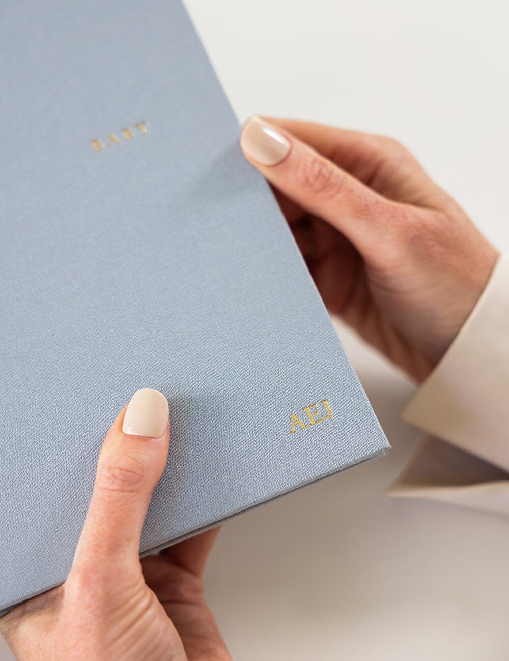 Heirloom Baby Memory Journal - Luna Blue