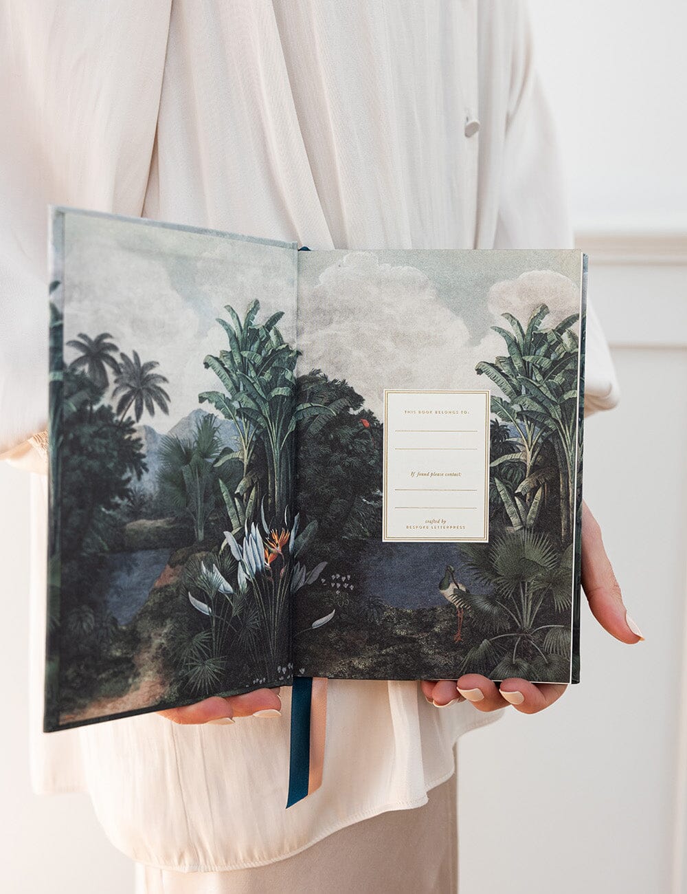 Reading Journal - The Tropics Journals Bespoke Letterpress 