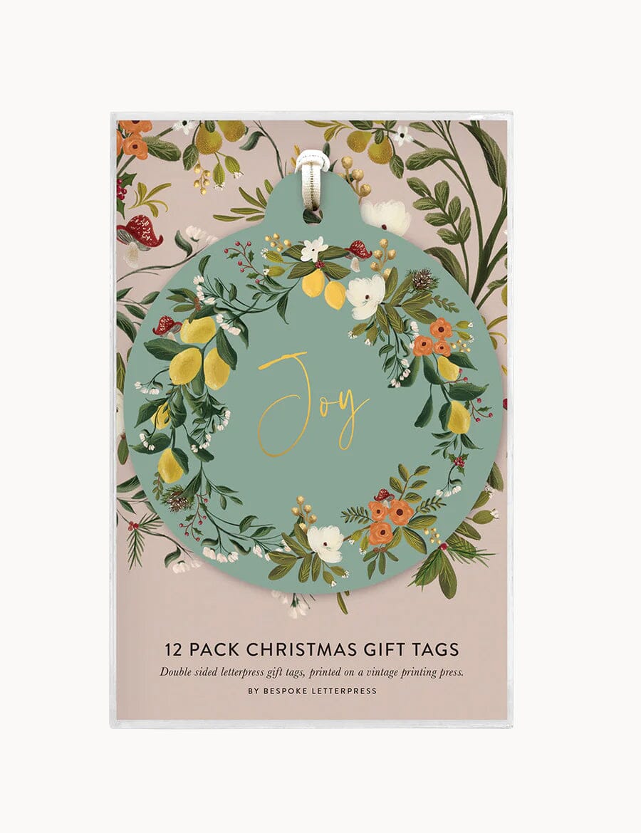 Christmas Nutcracker Bauble Tags - 12 pack