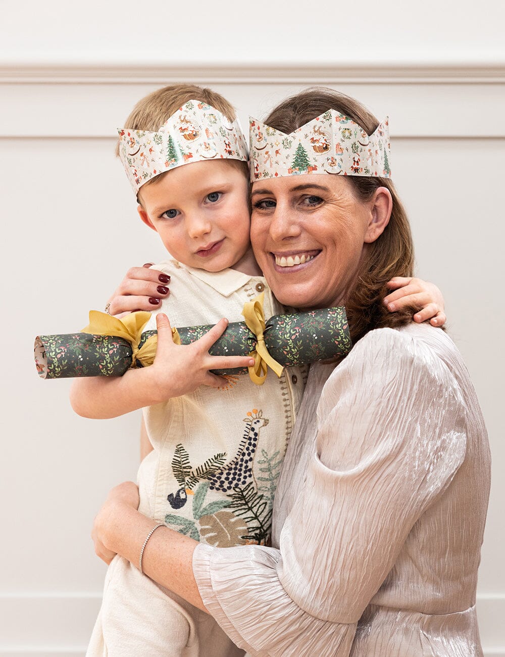 10 Pack Christmas Cracker Kit - Jolly Santa