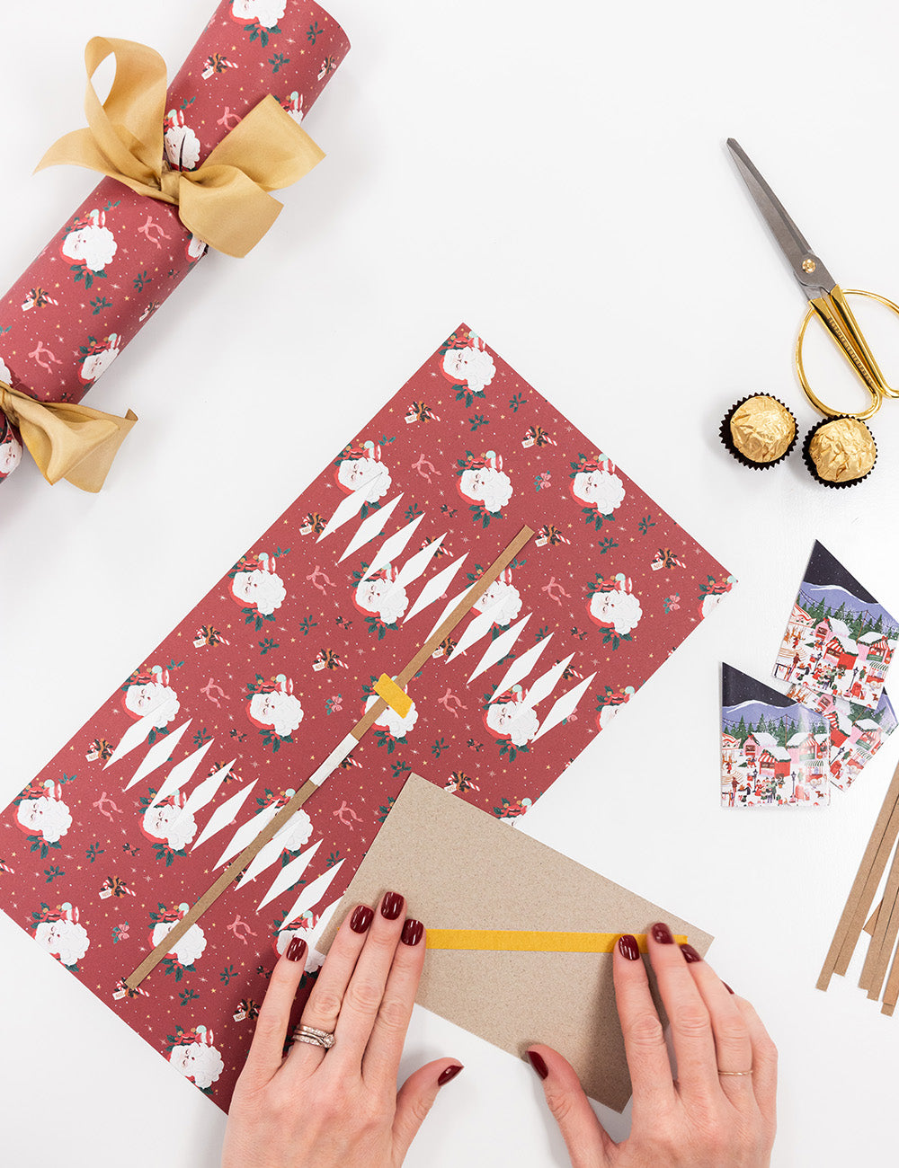 10 Pack Christmas Cracker Kit - Jingle Bells Christmas