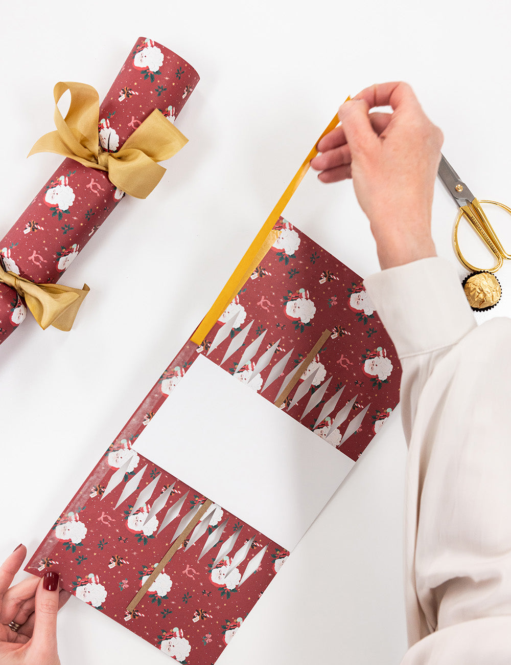 10 Pack Christmas Cracker Kit - Jingle Bells Christmas