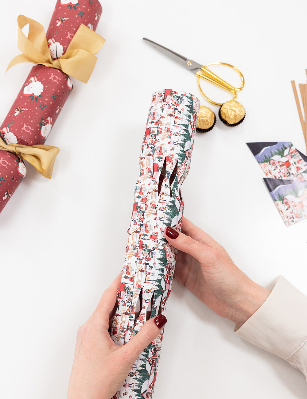 10 Pack Christmas Cracker Kit - Jingle Bells Christmas