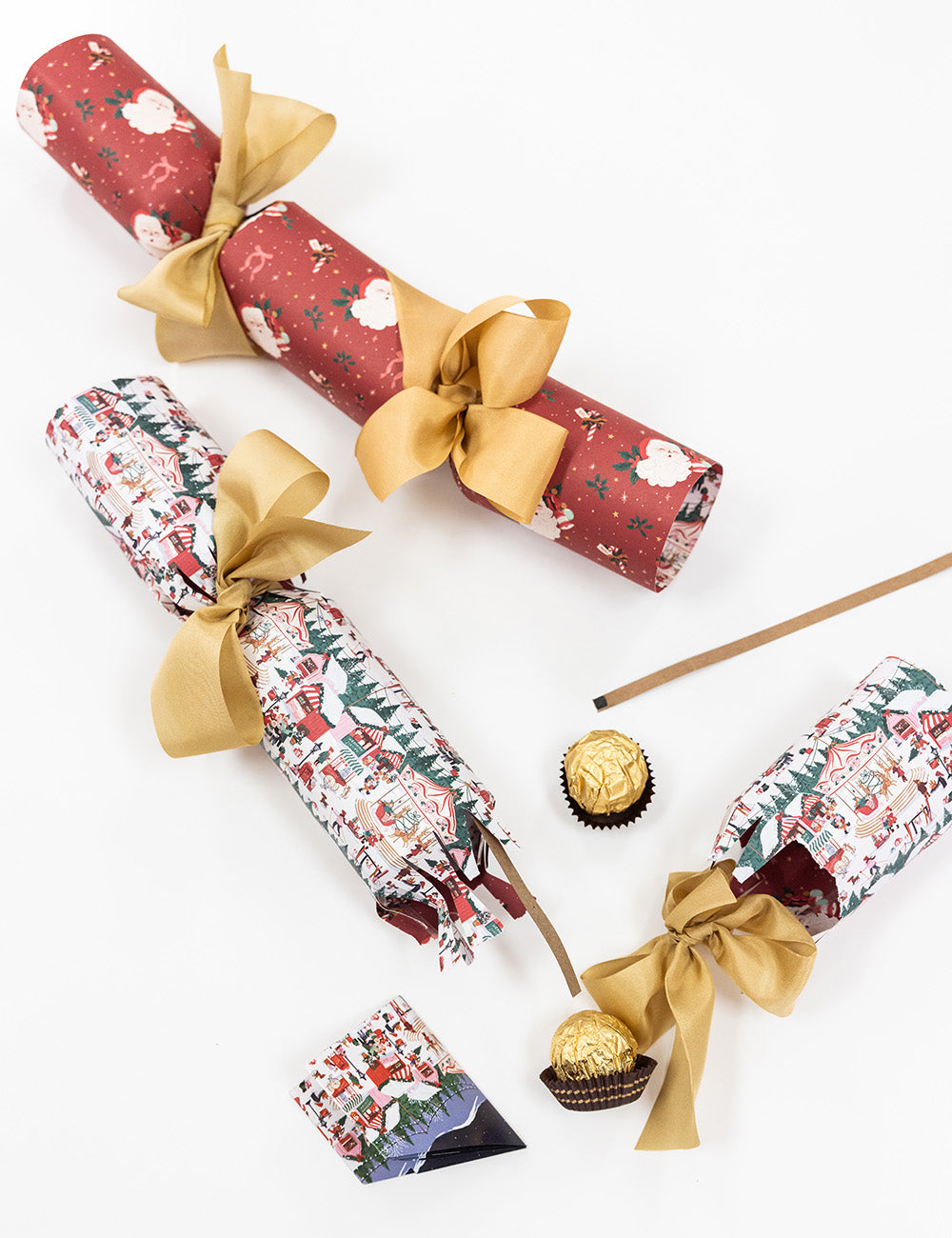 10 Pack Christmas Cracker Kit - Jingle Bells Christmas
