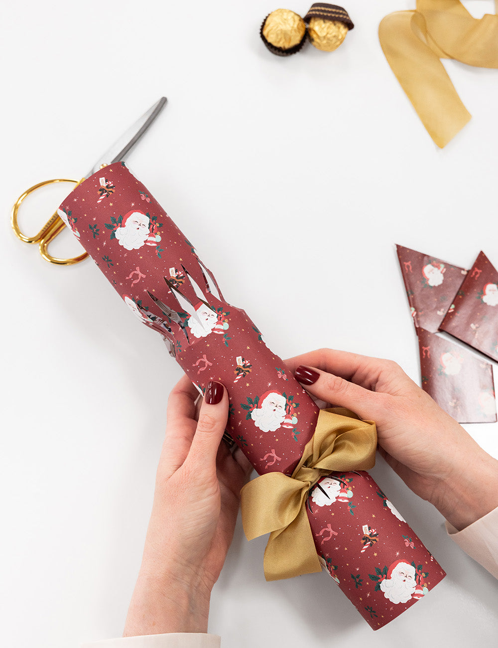 10 Pack Christmas Cracker Kit - Jingle Bells Christmas