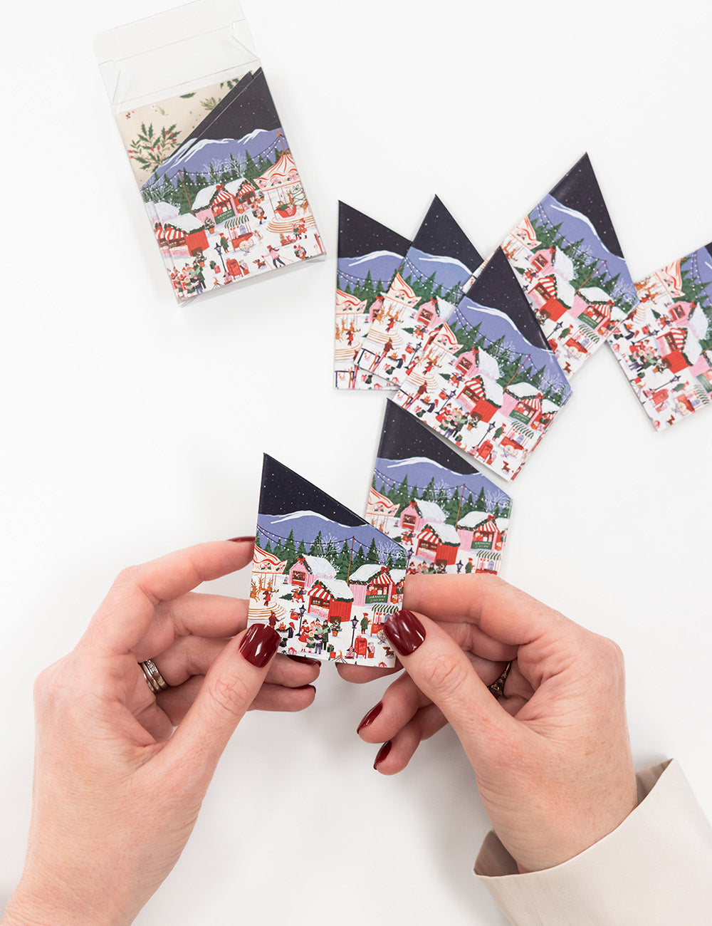 10 Pack Christmas Paper Crown Hats - Christmas Market