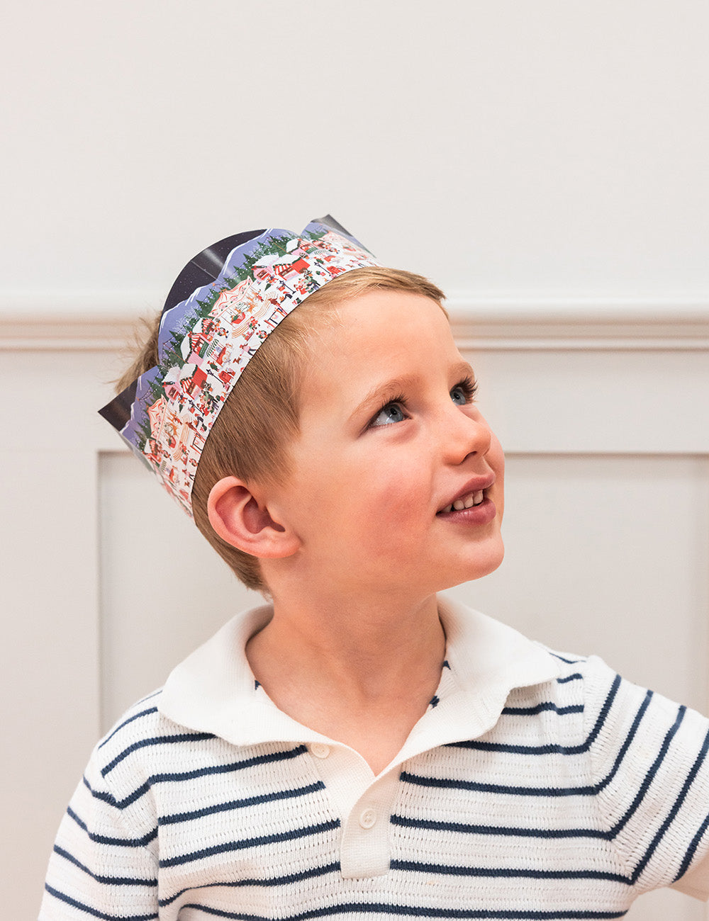 10 Pack Christmas Paper Crown Hats - Christmas Market