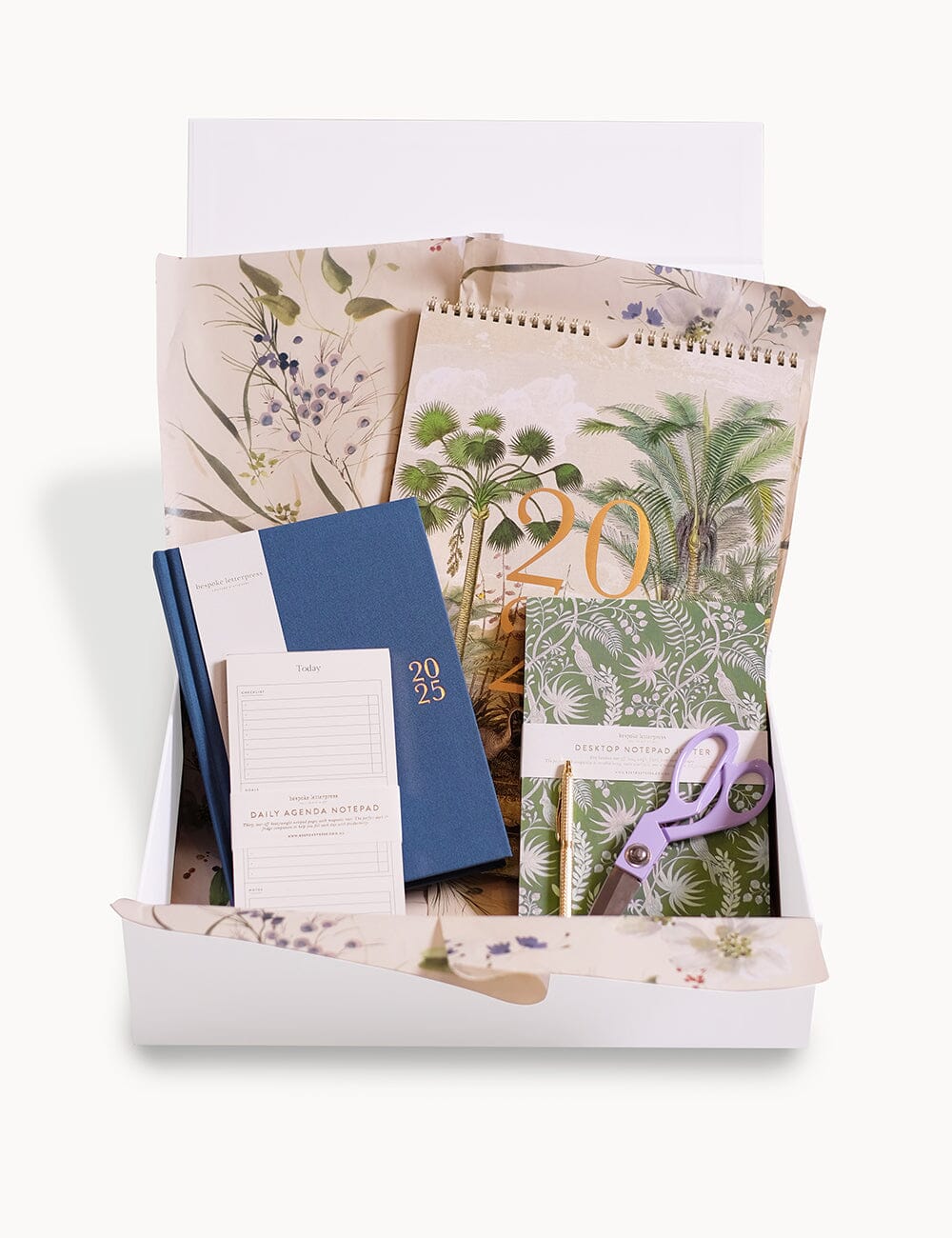 Hamper Gift Set - Planning Gift Sets Bespoke Letterpress 