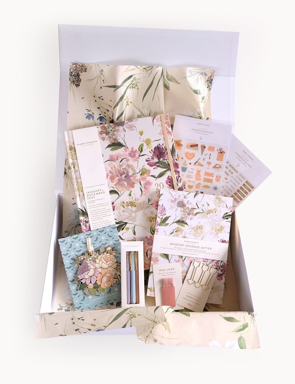 Hamper Gift Set - Teachers Gift Sets Bespoke Letterpress 