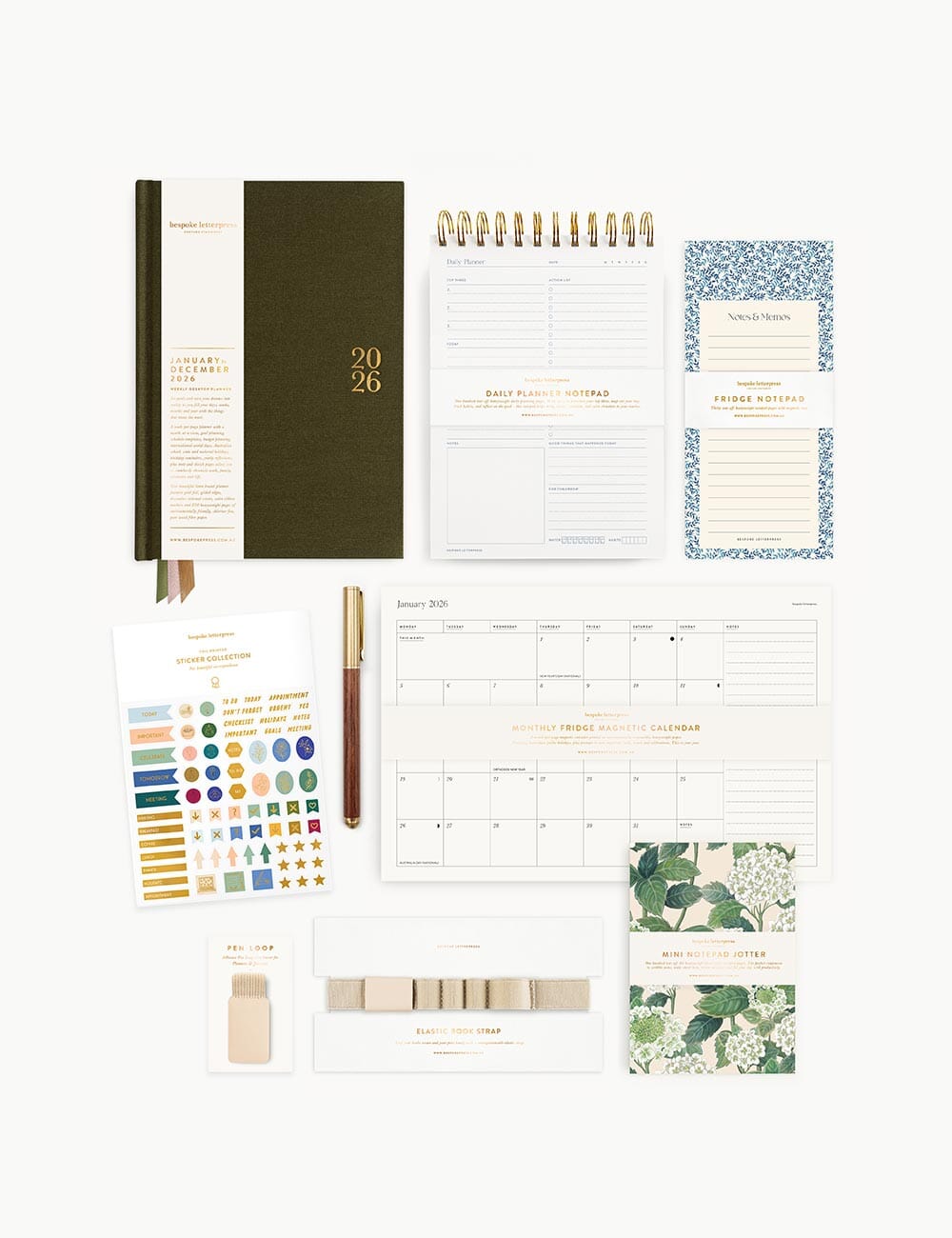 Hamper Gift Set - Planning Gift Sets Bespoke Letterpress 