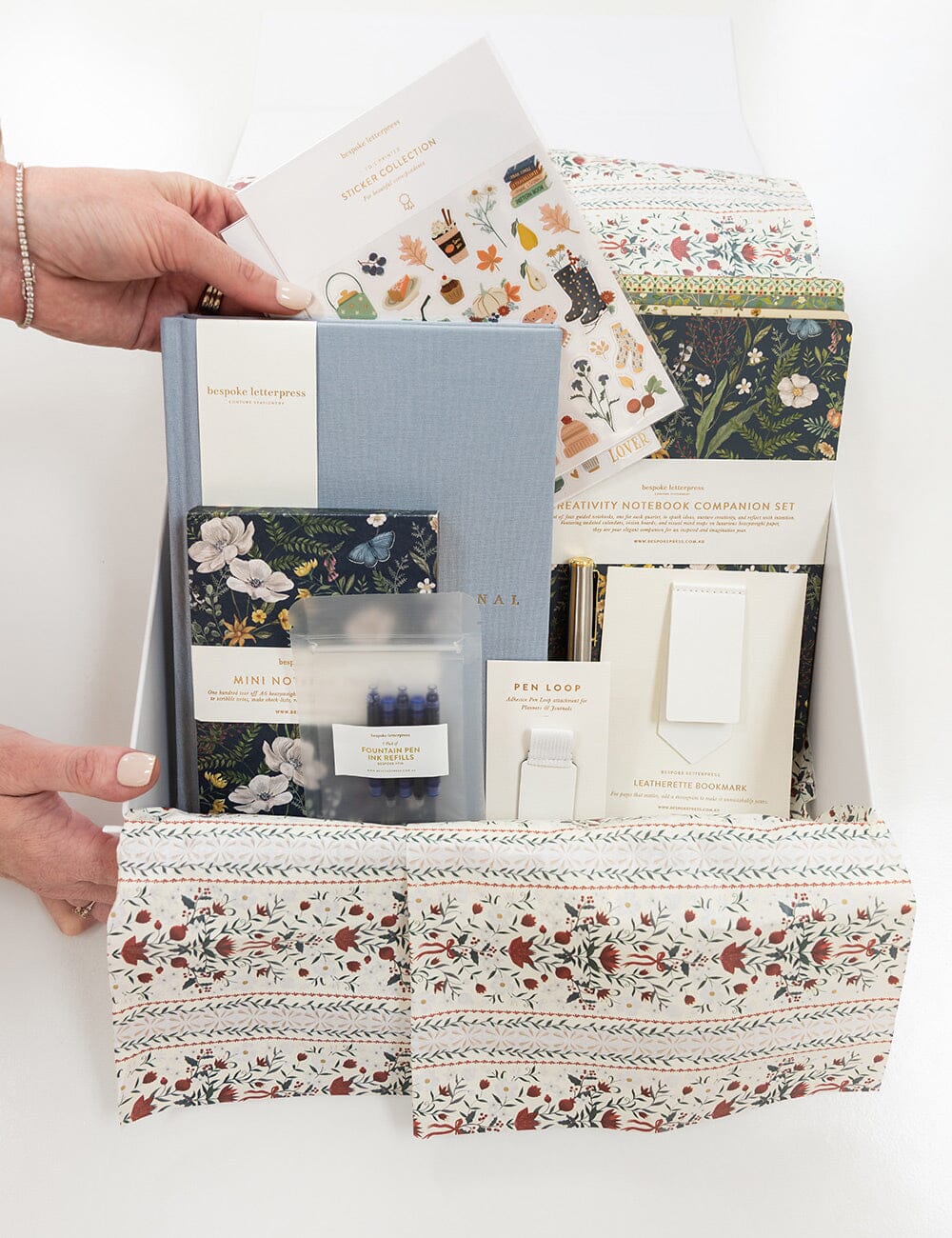 Hamper Gift Set 2025 - Journalling Gift Sets Bespoke Letterpress 