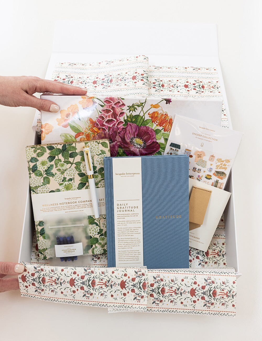 Hamper Gift Set 2025 - Wellness Gift Sets Bespoke Letterpress 