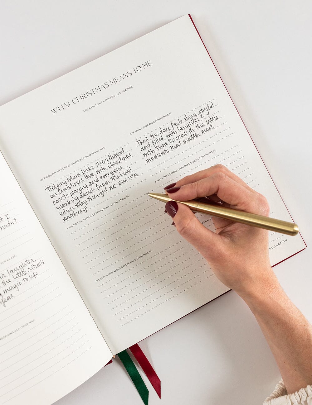 Gift Set - Heirloom Christmas 10 Year Memory Journal