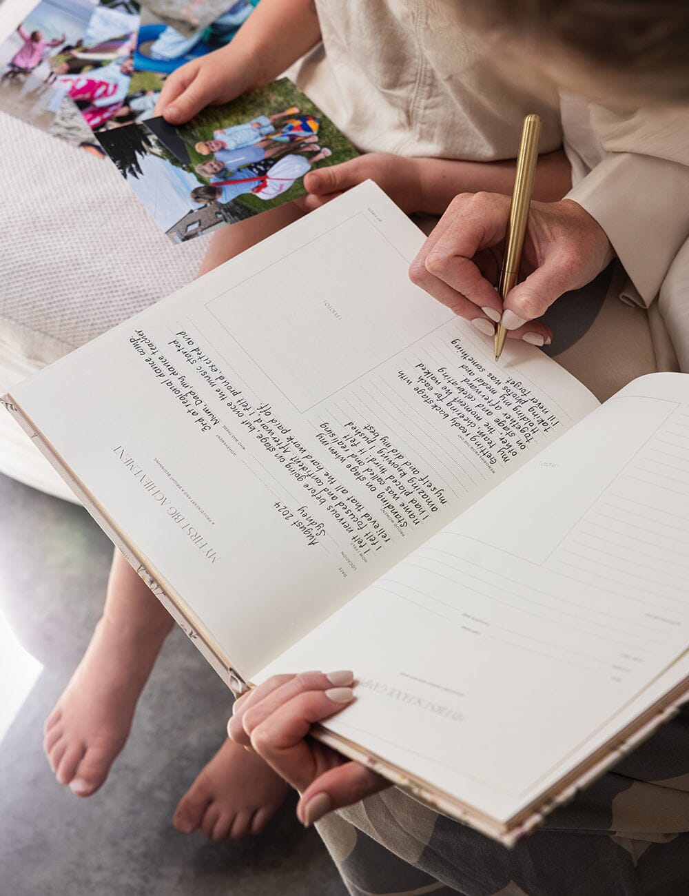 Heirloom Childhood Memory Journal - Dainty Blooms