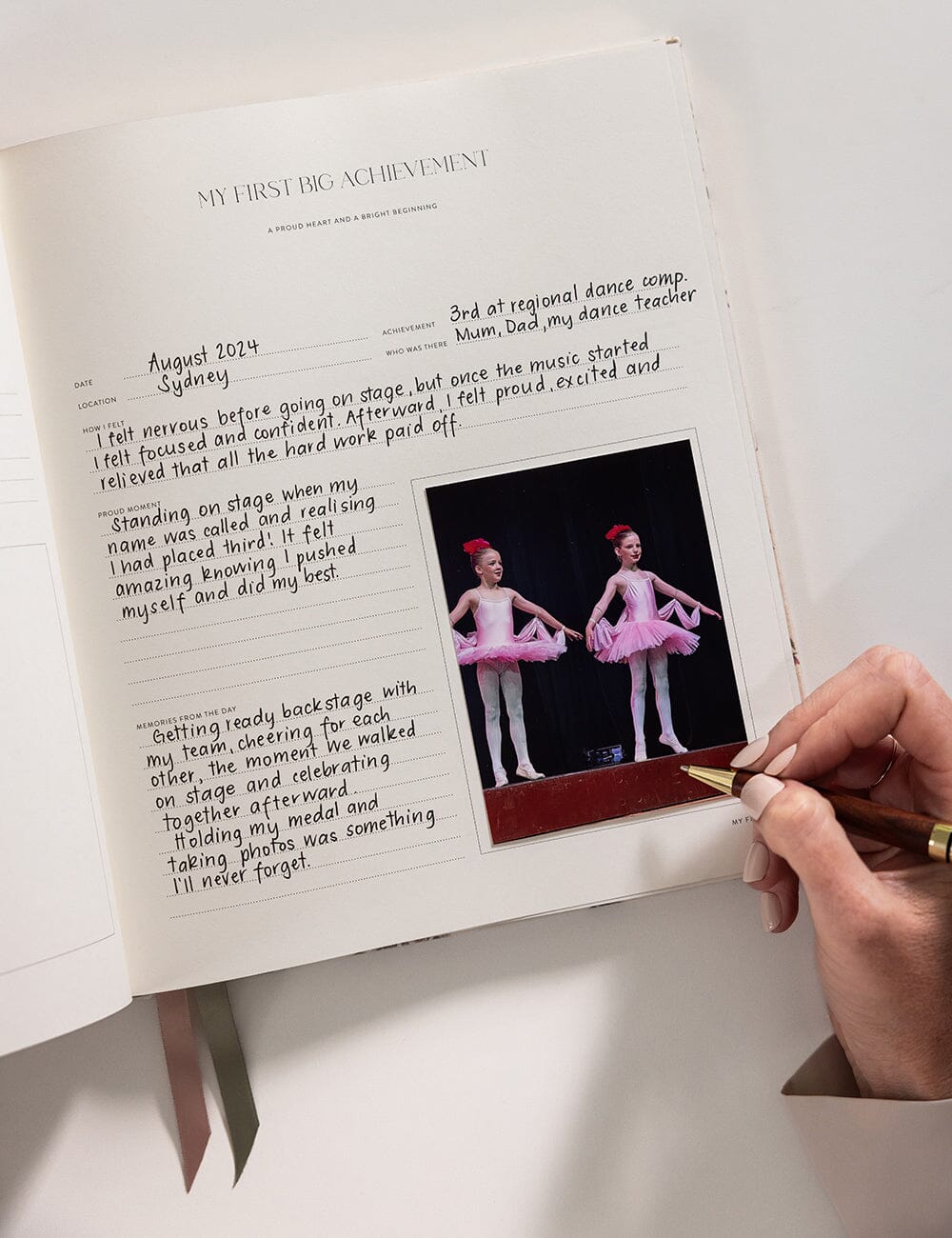 Heirloom Childhood Memory Journal - Dainty Blooms