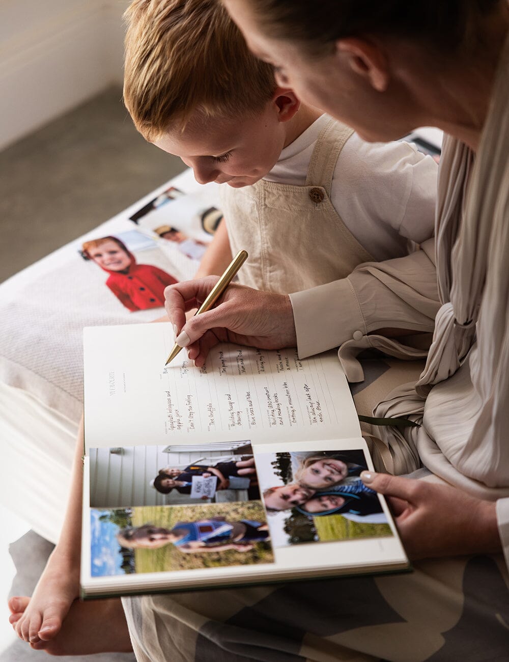 Heirloom Childhood Memory Journal - Basil