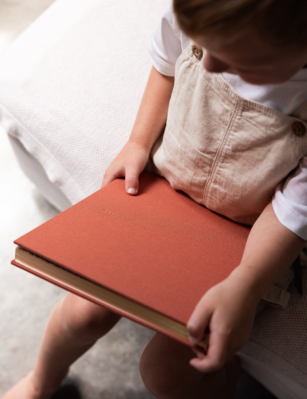 Heirloom Childhood Memory Journal - Cinnamon