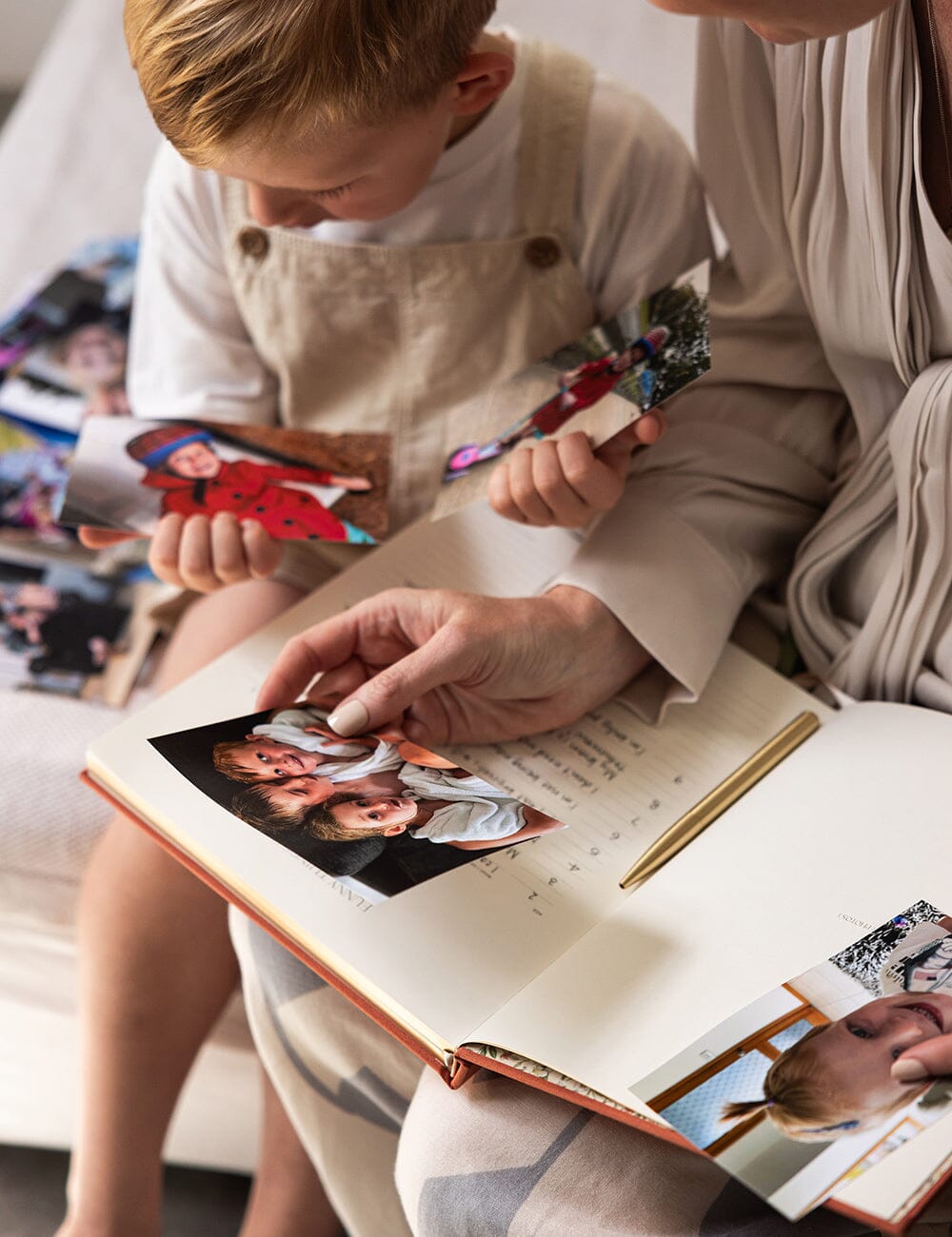 Heirloom Childhood Memory Journal - Cinnamon