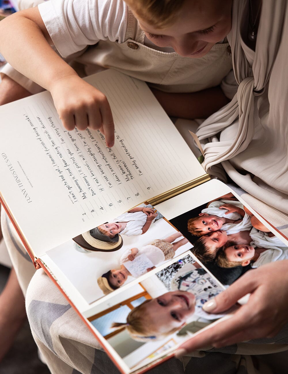Heirloom Childhood Memory Journal - Cinnamon