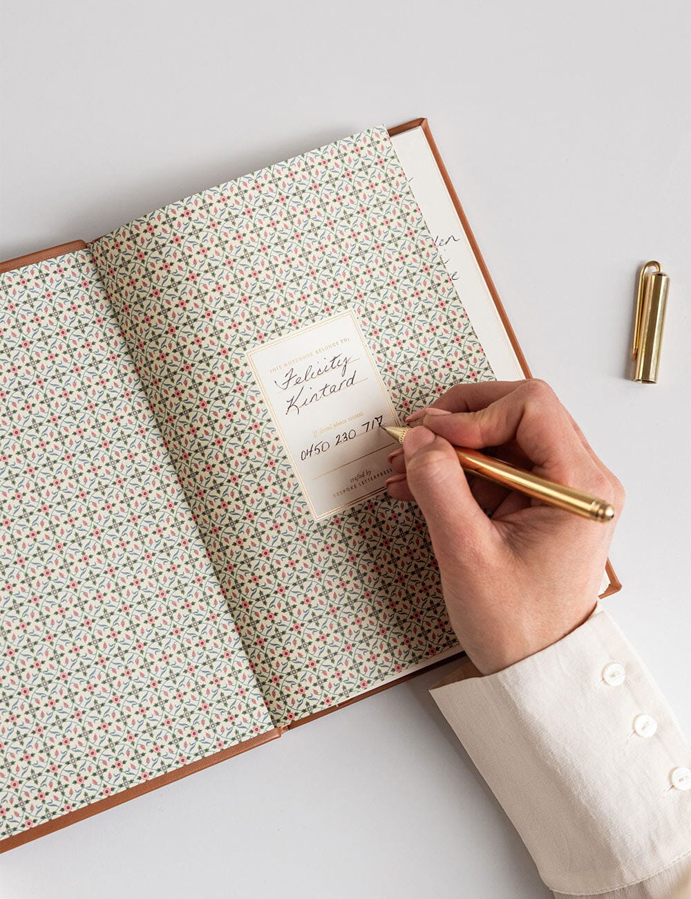 Classic Notebook - Coffee (Blank) Notebooks Bespoke Letterpress 