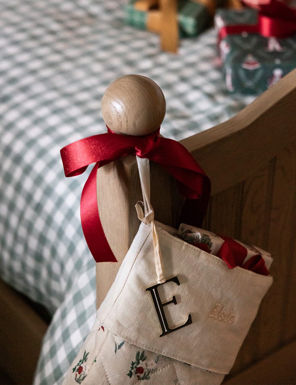 Heirloom Holly Christmas Stocking