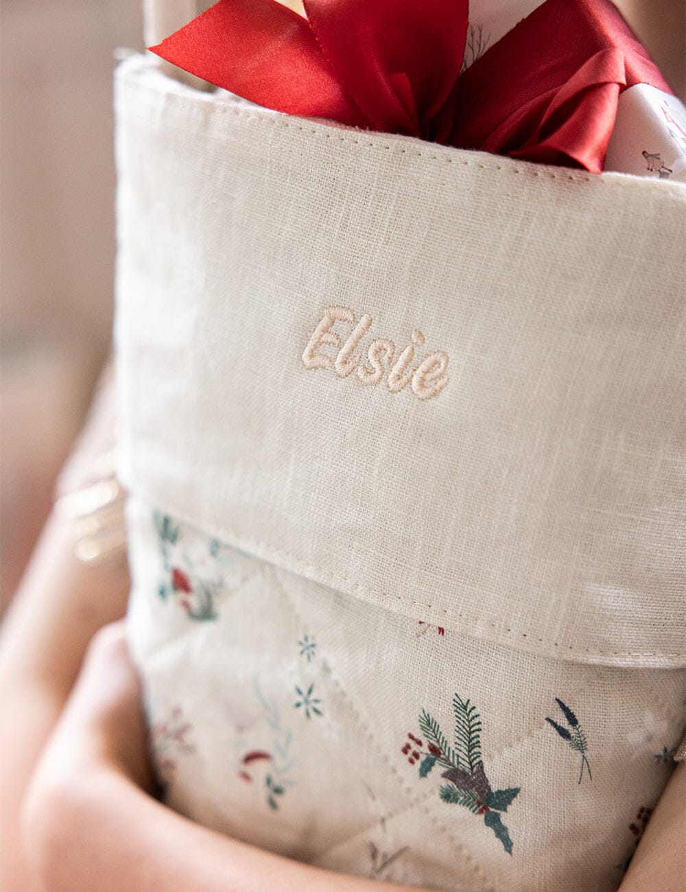 Heirloom Holly Christmas Stocking