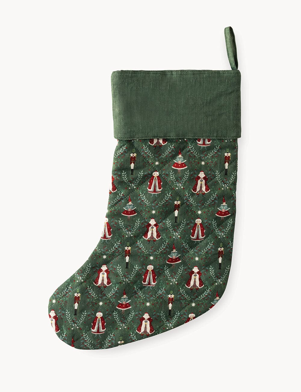 Mr & Mrs Claus Christmas Stocking