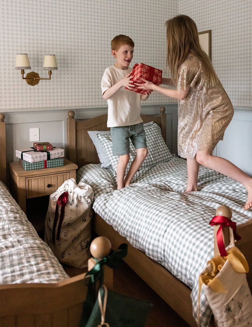 Heirloom Holly - Heirloom Christmas Santa Sack