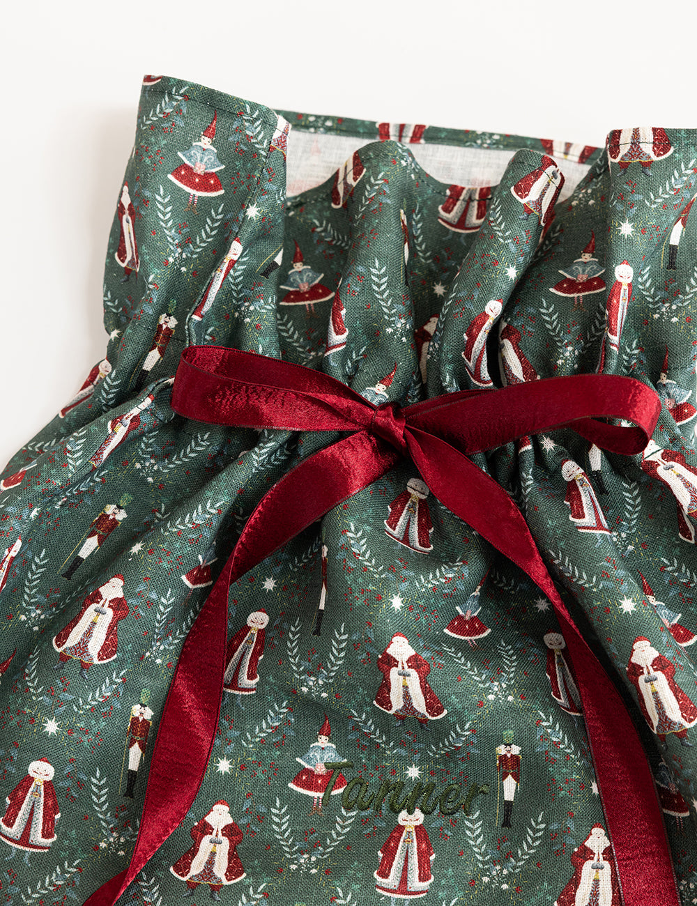 Mr & Mrs Claus - Heirloom Christmas Santa Sack