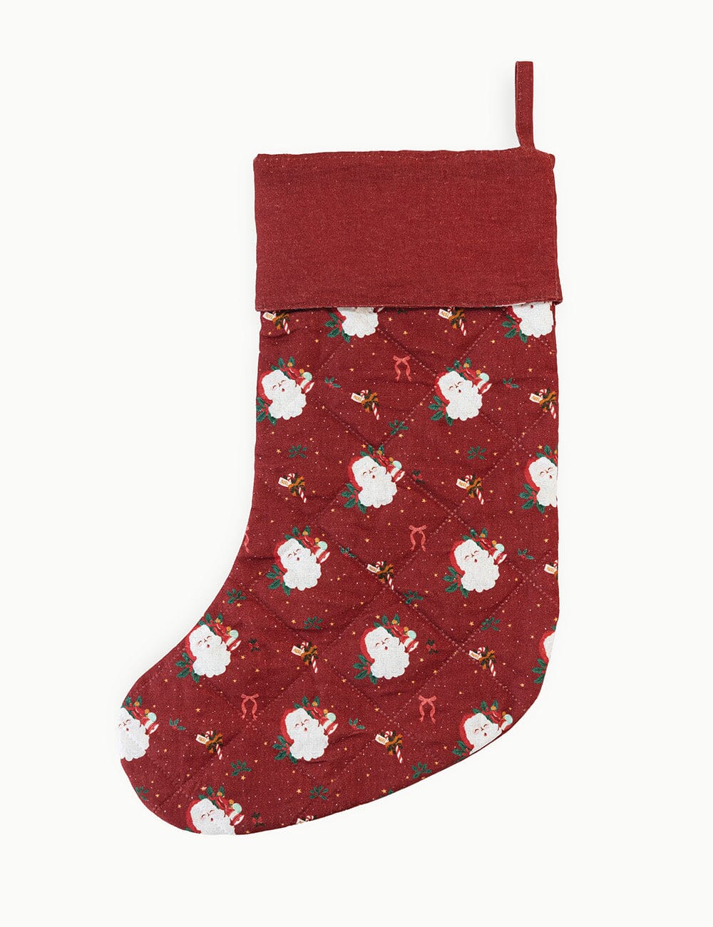 Jingle Bells Christmas Stocking Christmas Stocking Bespoke Letterpress 