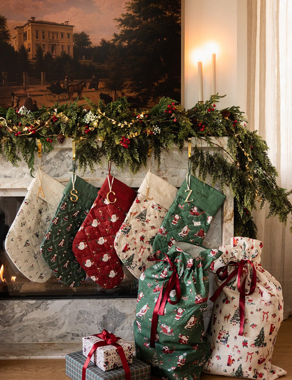 Christmas Santas Christmas Stocking