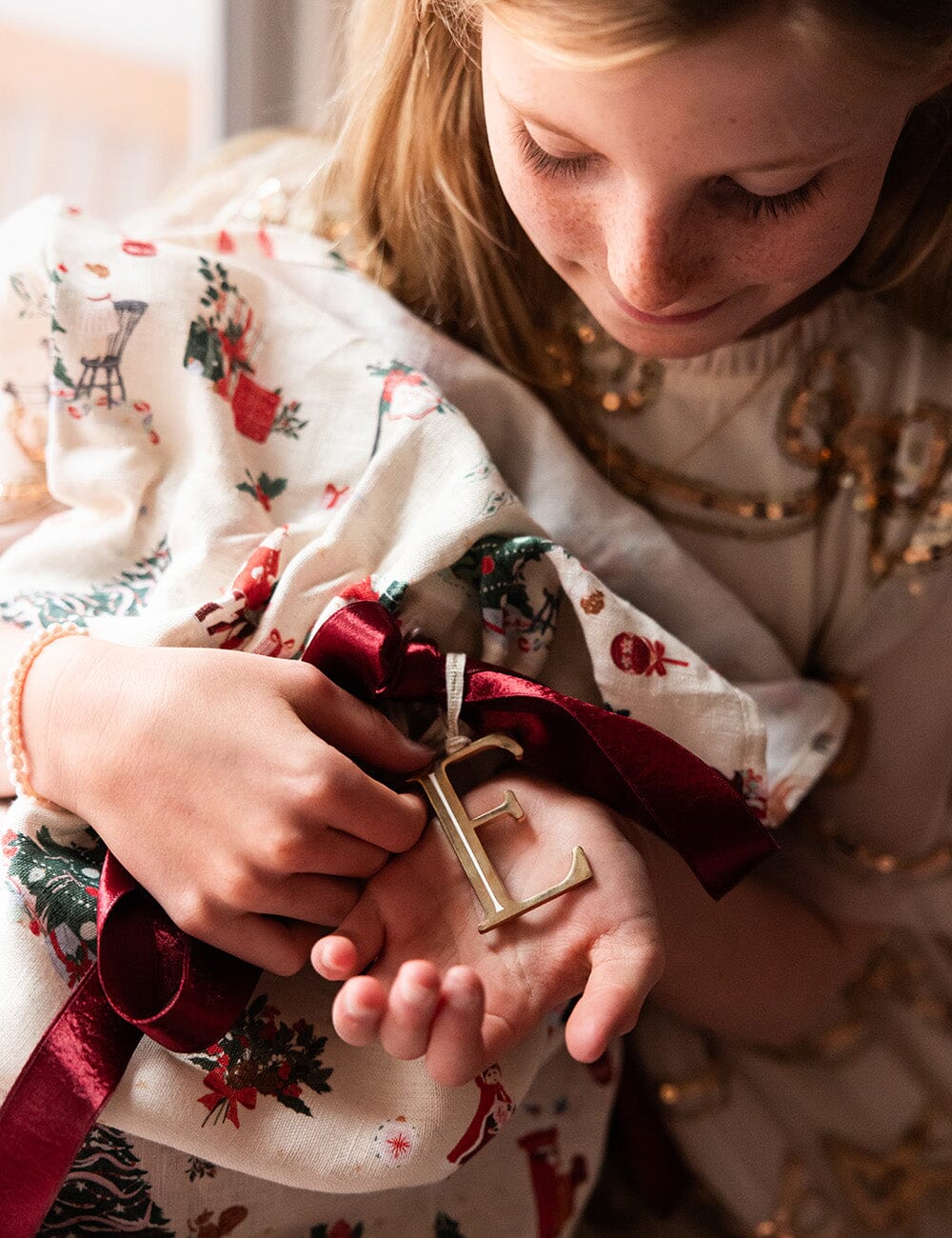 The Season of Joy - Heirloom Christmas Santa Sack