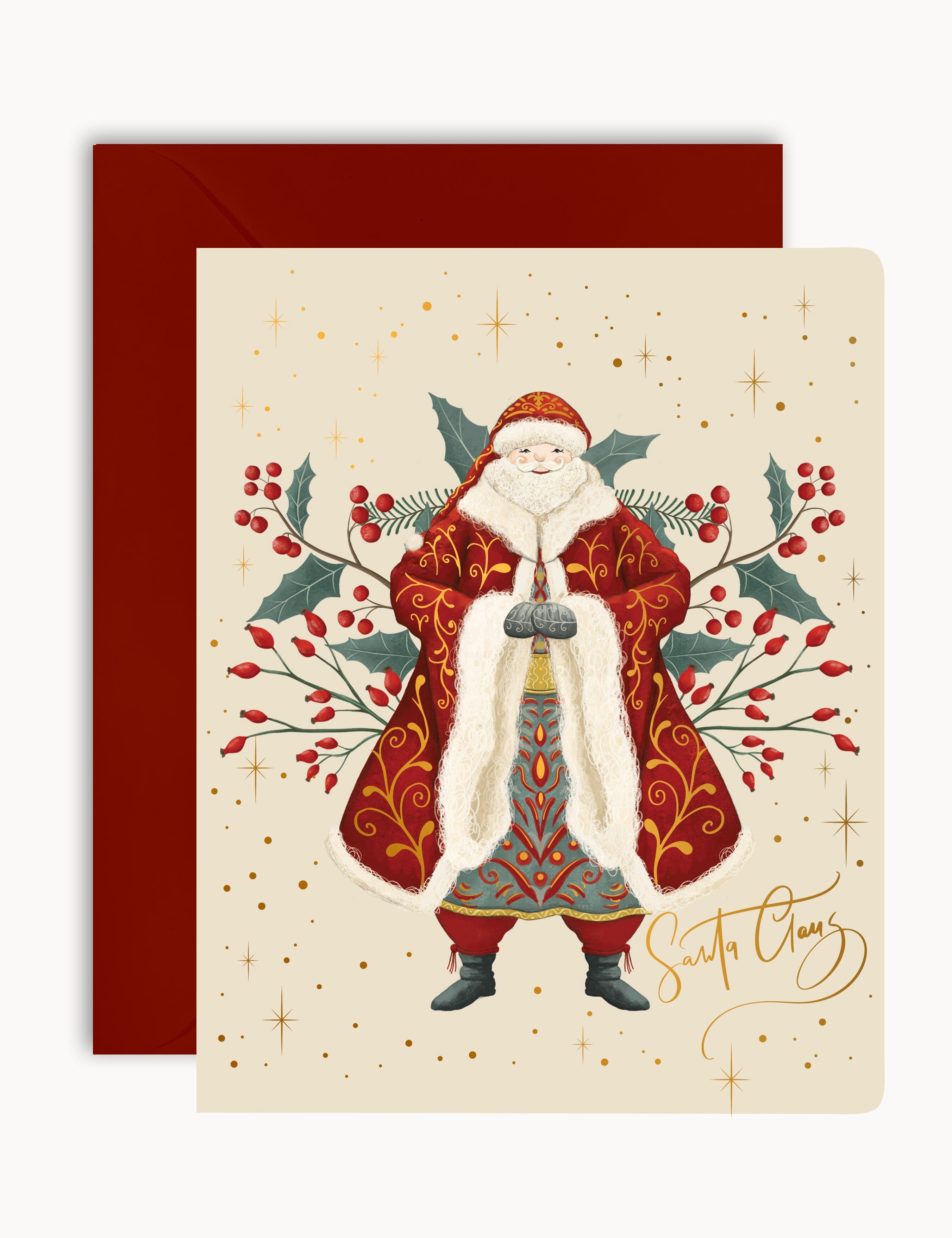 Santa Claus Christmas Card