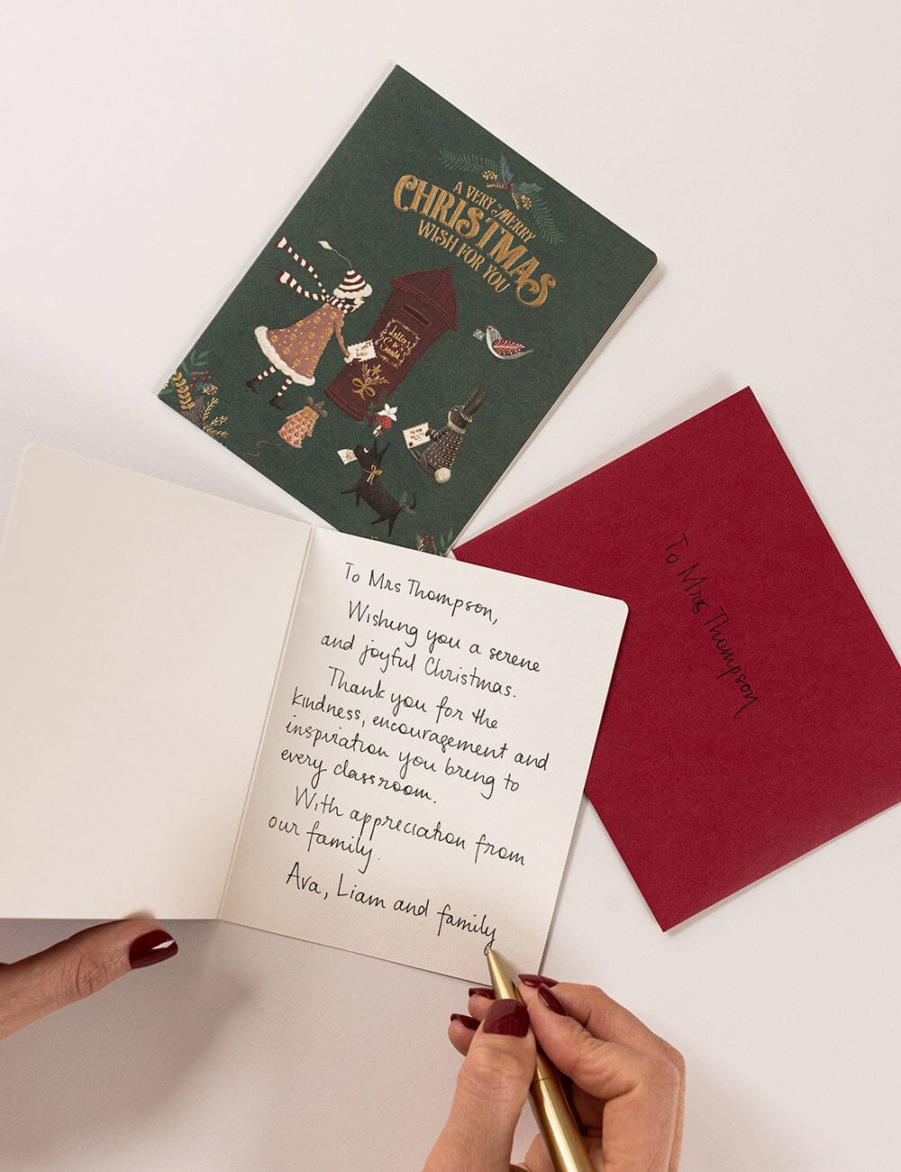 A Very Merry Christmas Wish For You Christmas Card