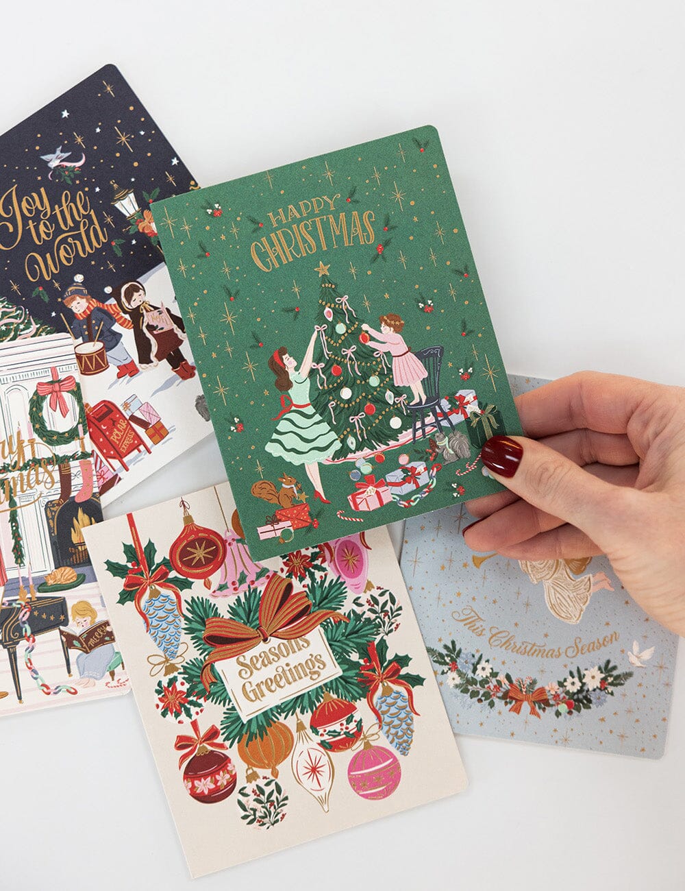 Merry Christmas Tree Decorating Card