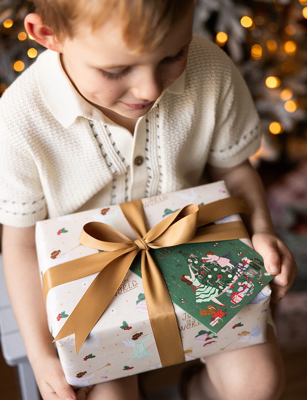 Merry Christmas Tree Decorating Card