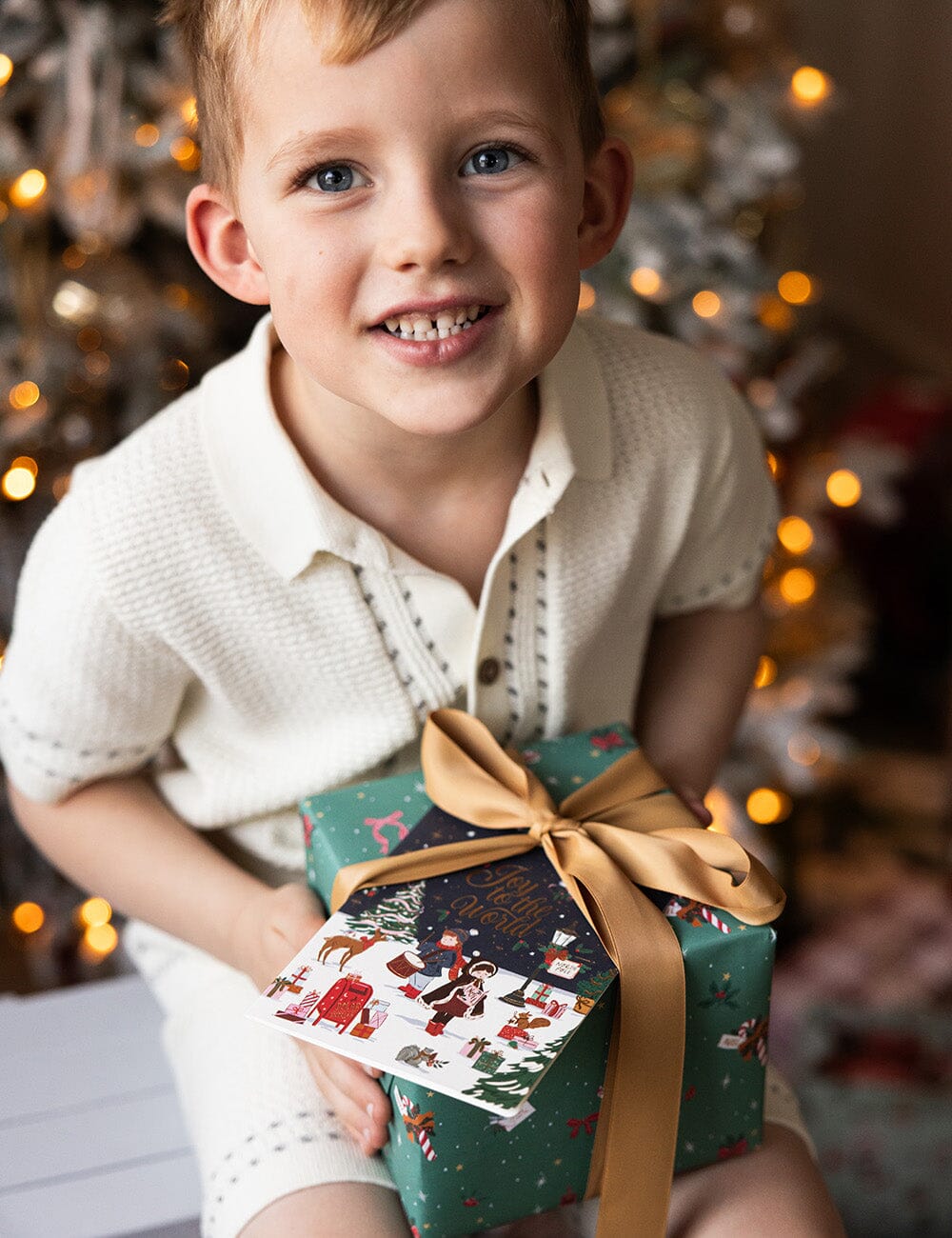 Joy To the World Christmas Children Card