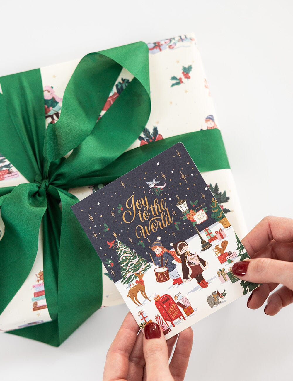 Joy To the World Christmas Children Card