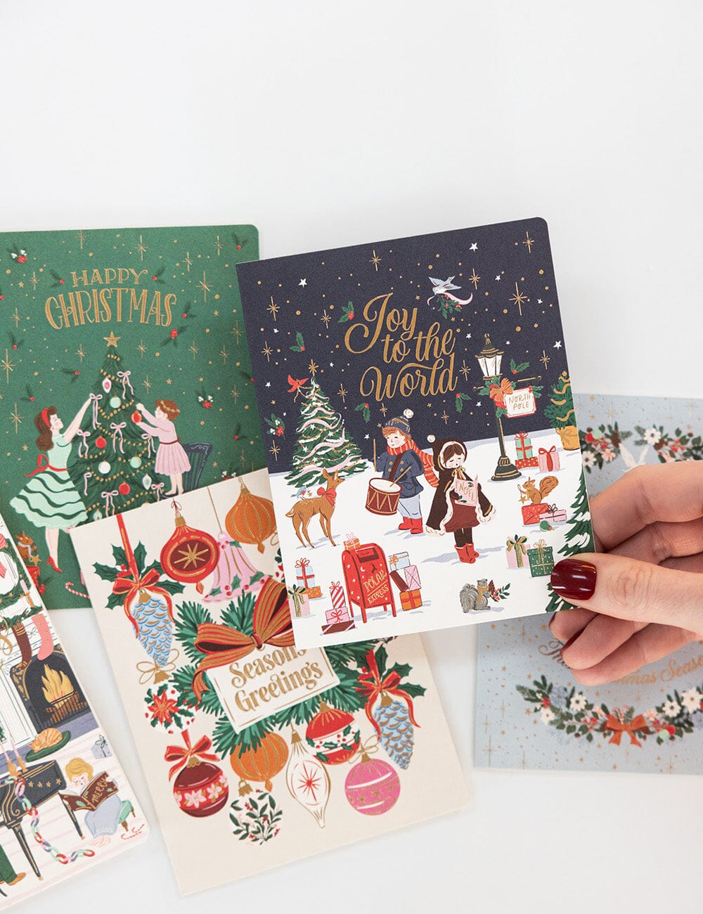 Joy To the World Christmas Children Card