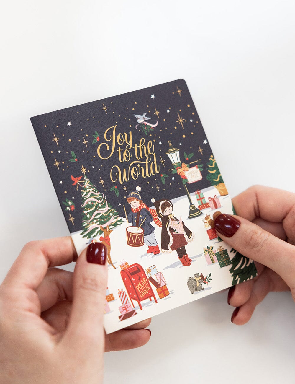 Joy To the World Christmas Children Card