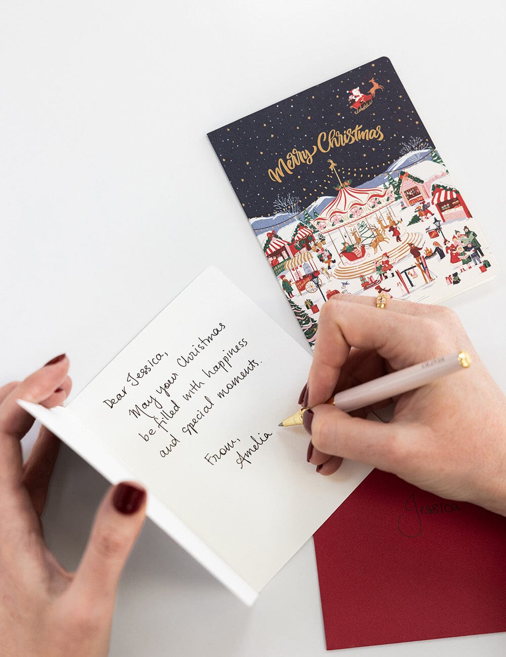 Christmas Market Christmas Card