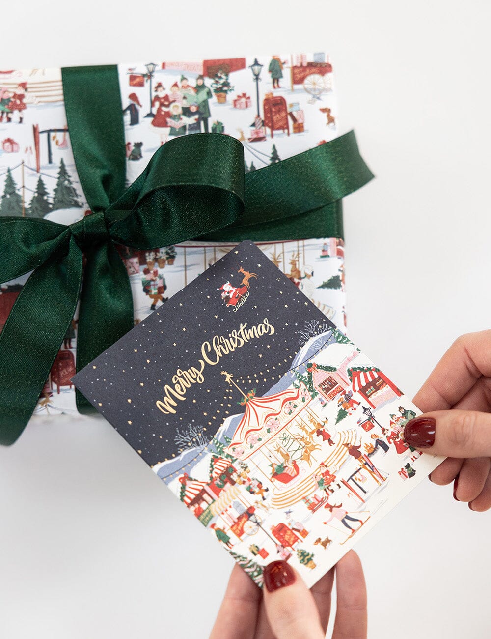 Christmas Market Christmas Card