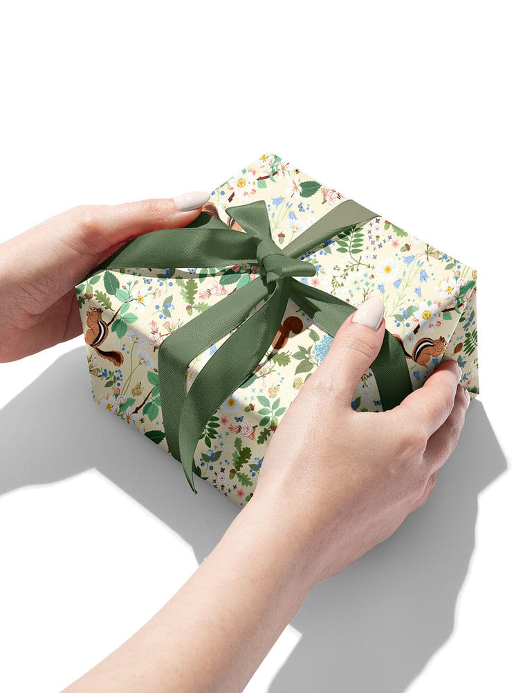 Gift Wrap Roll - Chipmunk Gift Wrapping Bespoke Letterpress 