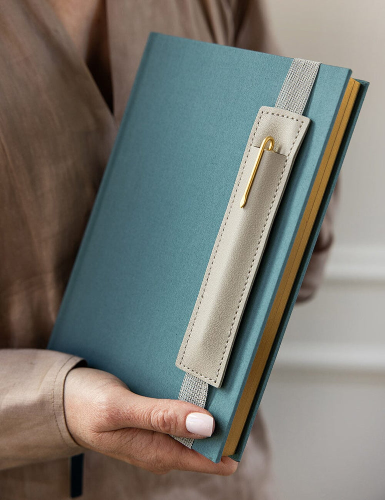 2024 Desktop Linen Bound Planner - Bermuda (Pre-Order) Planners Bespoke Letterpress 
