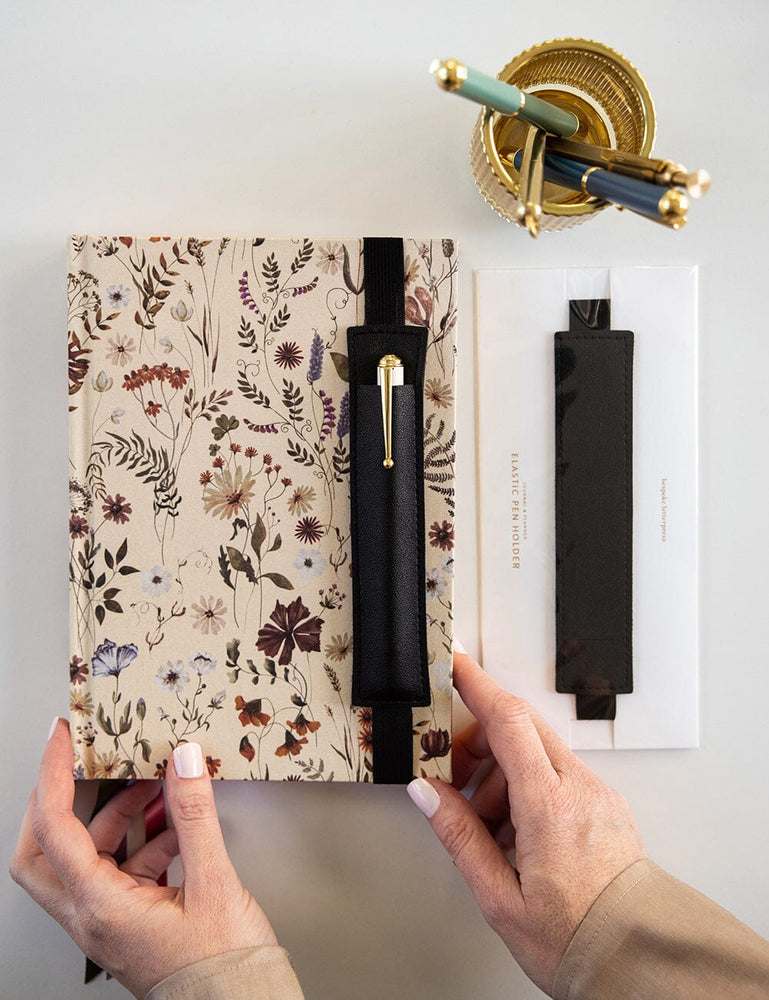 2024 Desktop Linen Bound Planner - Botanica Planners Bespoke Letterpress 