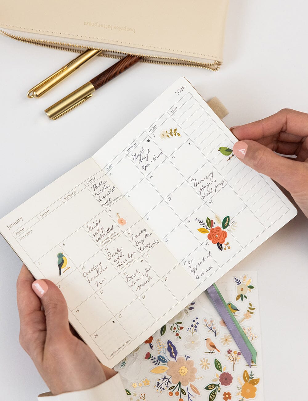 2026 Pocket Planner - Summer Perennials