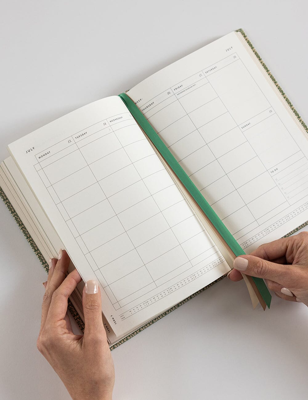 2026 Teachers Desktop Planner - Finch Bramble